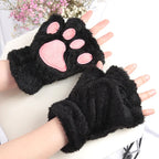 Kitty Paw Mittens, front