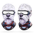 Westie Balaclava, front