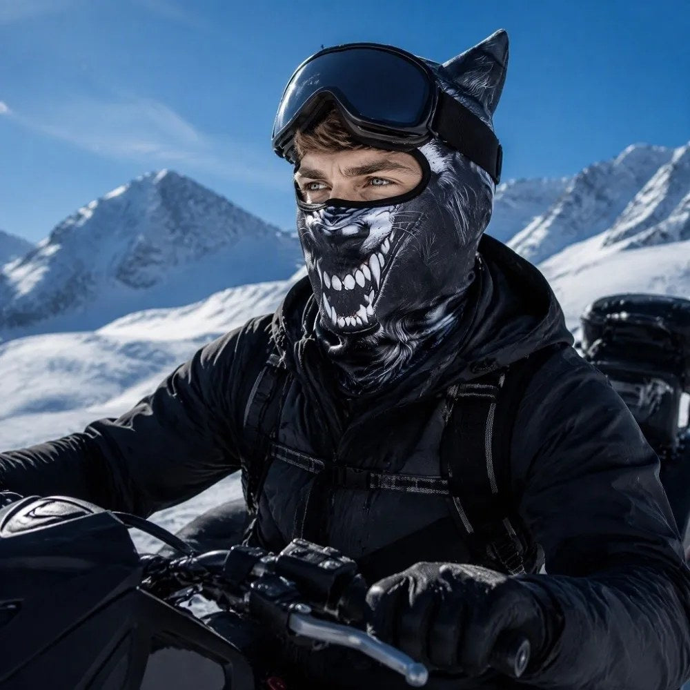 Wolf Balaclava, front