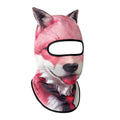 Pink Fox Balaclava, front
