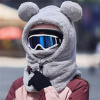 Plush Teddy Ski Hood, photo 2